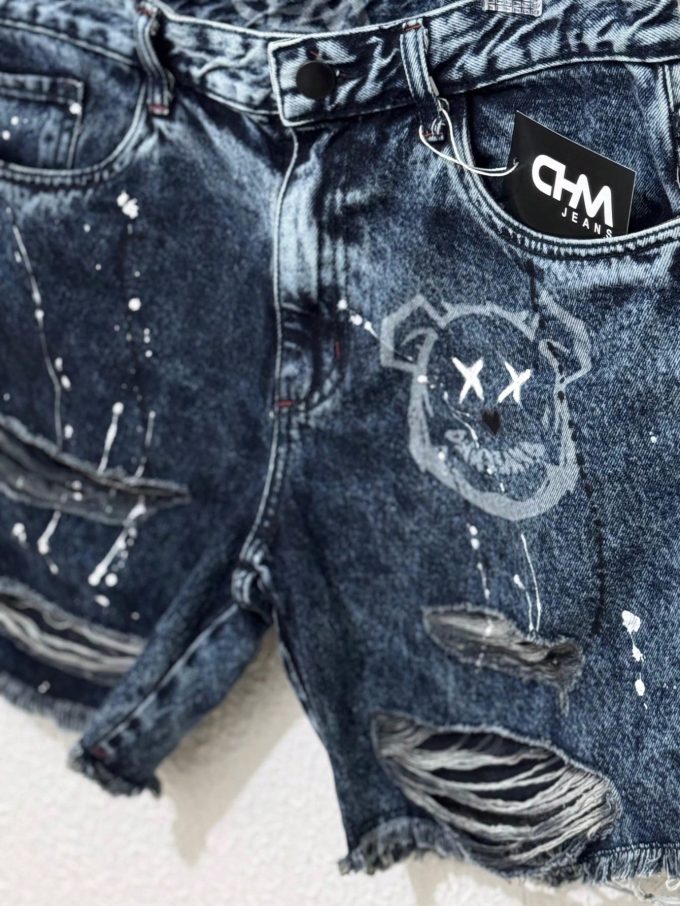 Bermuda Jeans Jogador Masculina Gring Black — foto 3