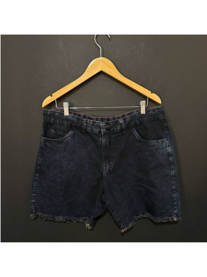 Bermuda Jeans Jogador Masculina Black Low Sky — foto 4