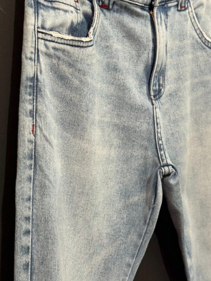 Calça Jeans Masculina Super Skinny Sky Bigode — foto 3