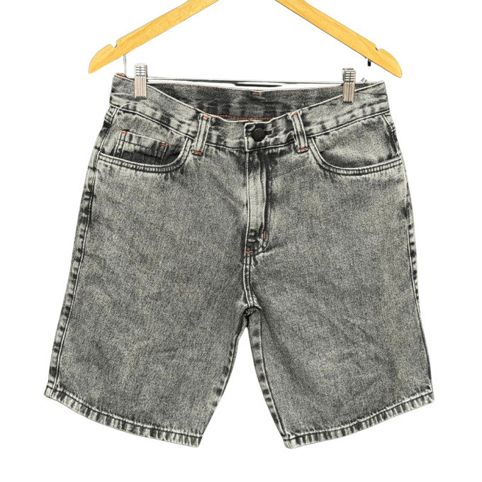 Bermuda Jeans Masculina Longa Basic – Lavagem Clara — foto 5