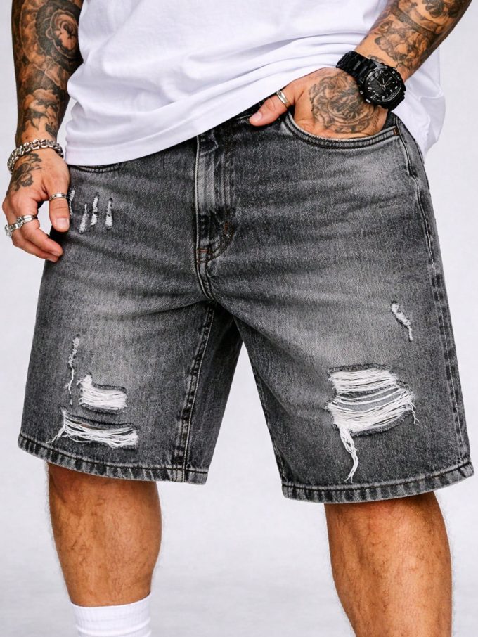 Bermuda Jeans Masculina Longa Sky USE