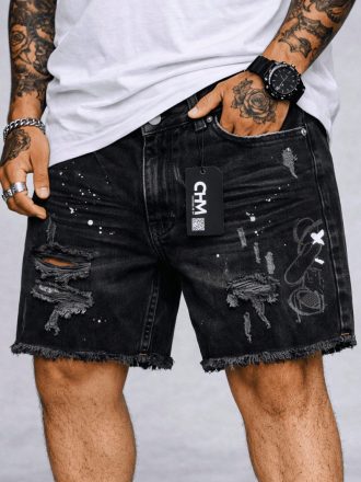 Bermuda Jeans Jogador Masculina Urso Fend