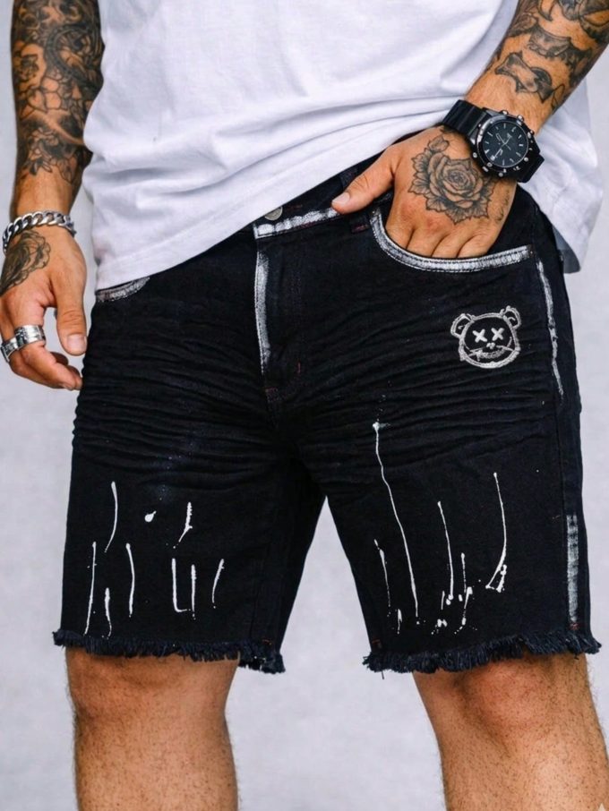 Bermuda Jeans Jogador Masculina Black Bear
