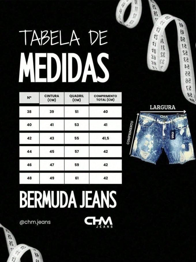 Bermuda Jeans Jogador Masculina Barra Fechada Urban X — foto 5